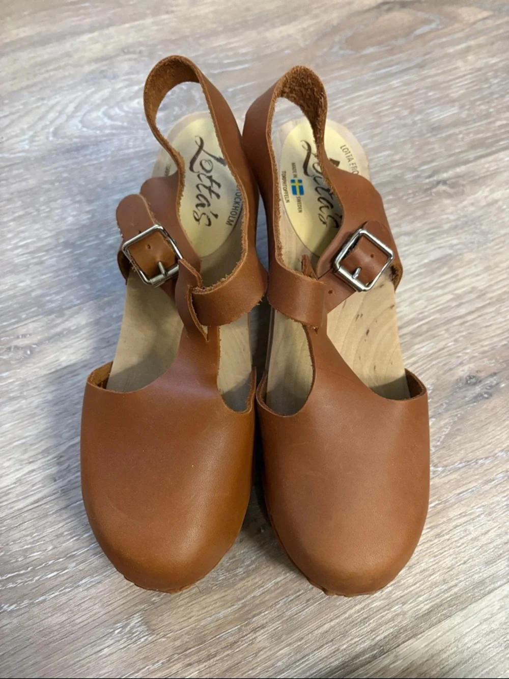Lotta’s wood clogs from Sweden - Picture 2 of 7